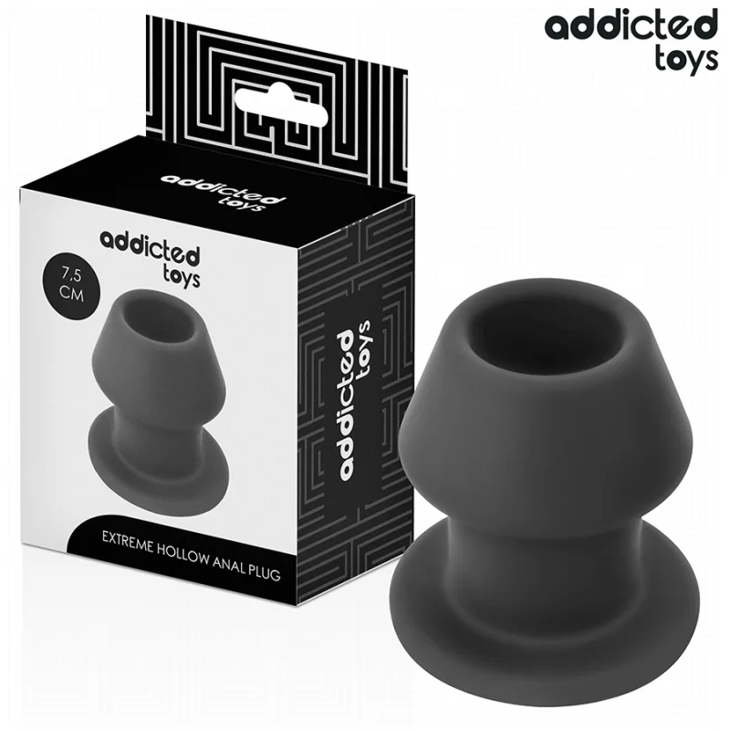 EXTREM HOHL ANAL PLUG GRÖSSE S 7,5 CM VON ADDICTED TOYS
