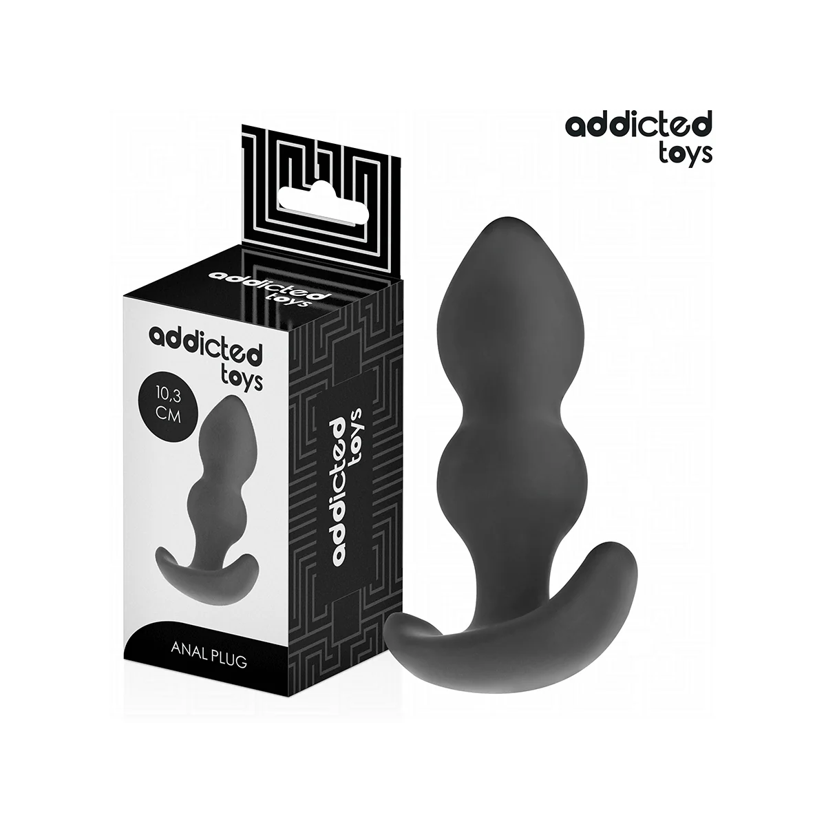 ANALPLUG GRÖSSE S 10,3 CM VON ADDICTED TOYS