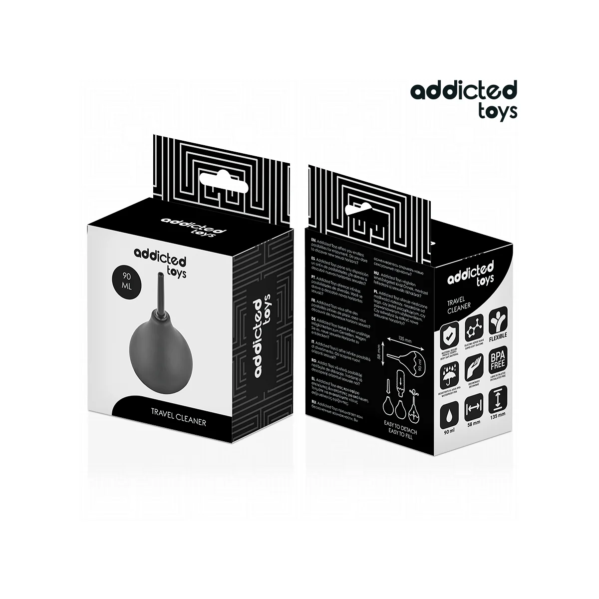 REISE-ANALREINIGER GRÖSSE S 90 ML VON ADDICTED TOYS