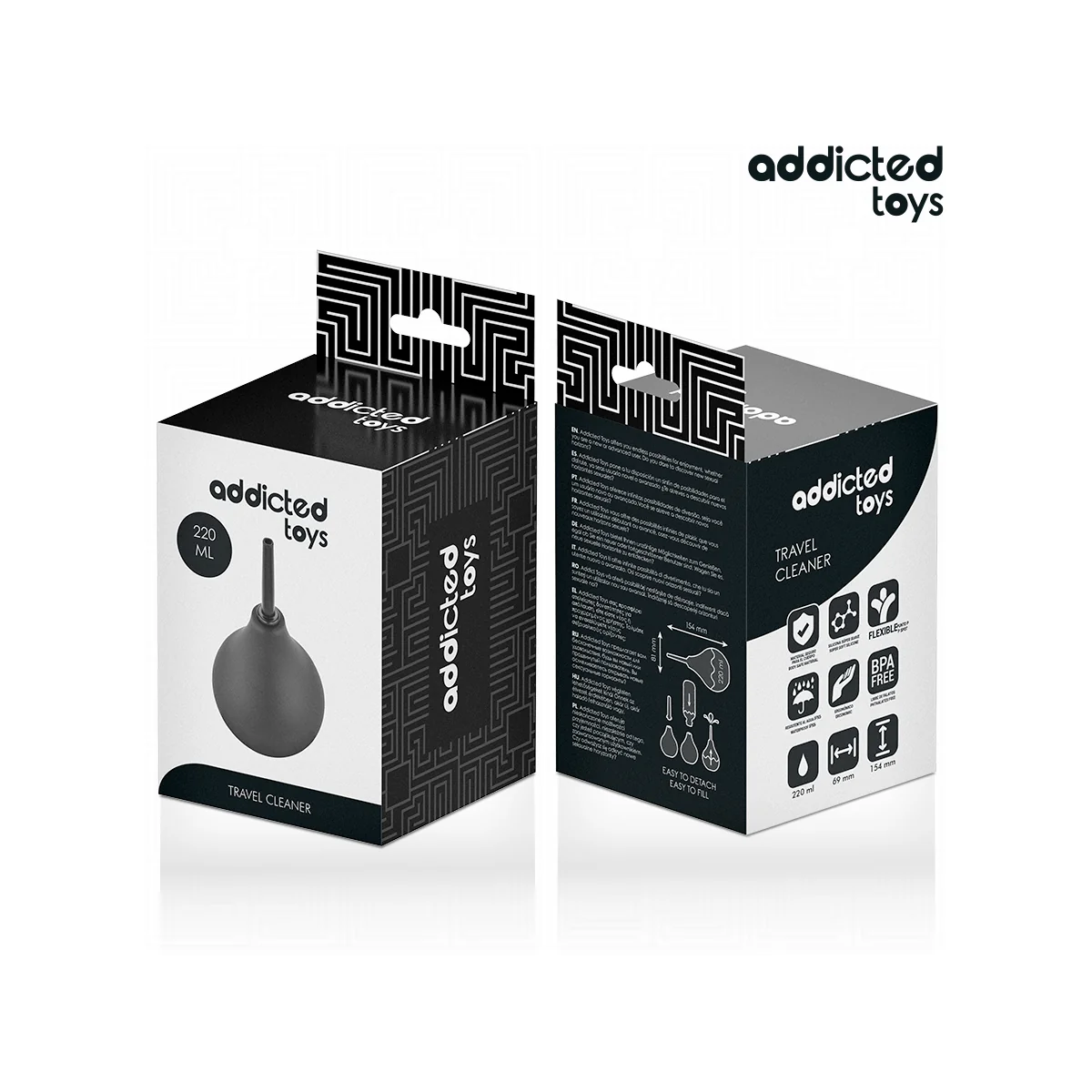 REISE-ANALREINIGER GRÖSSE L 220 ML VON ADDICTED TOYS