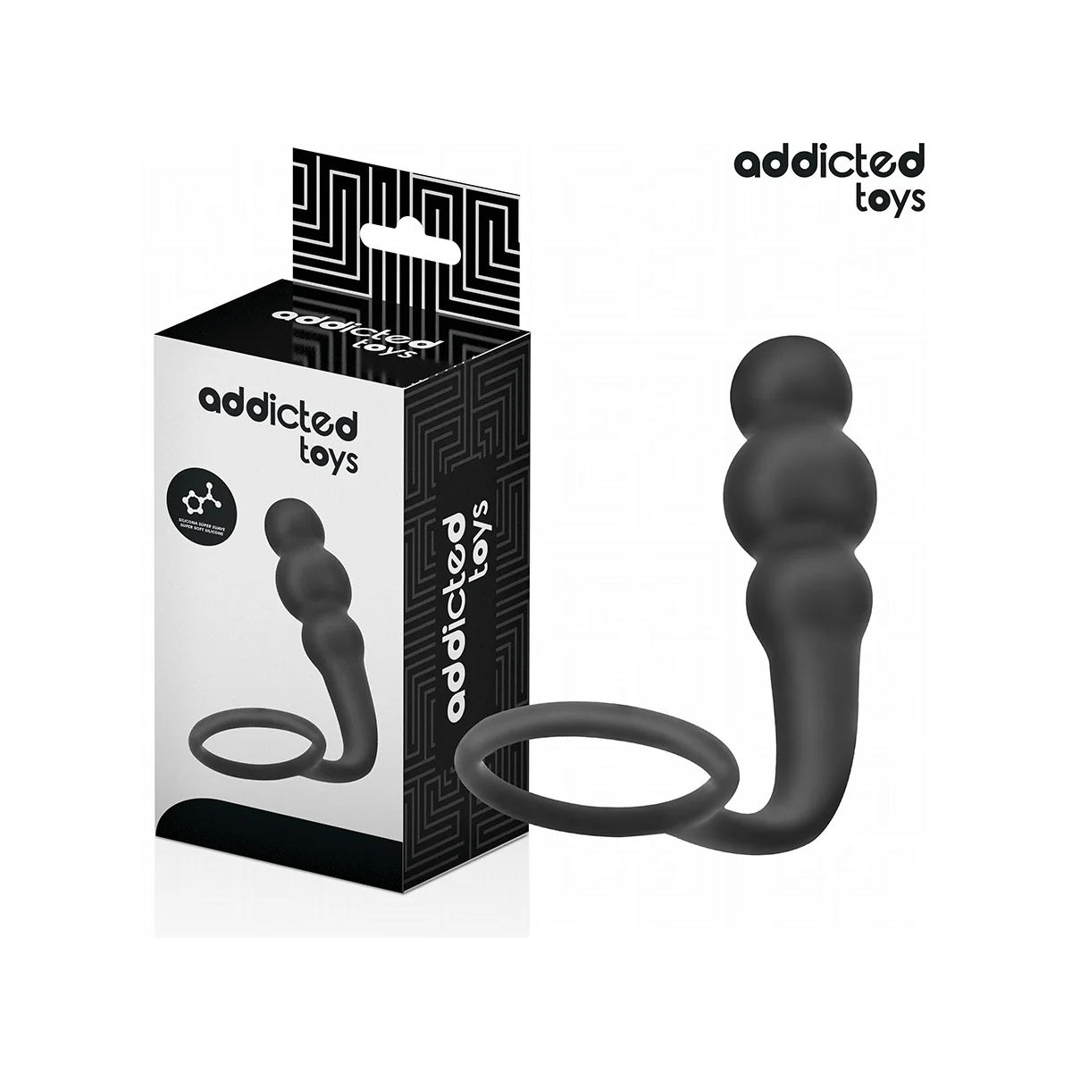 ANALPLUG MIT RING MODELL 1 VON ADDICTED TOYS