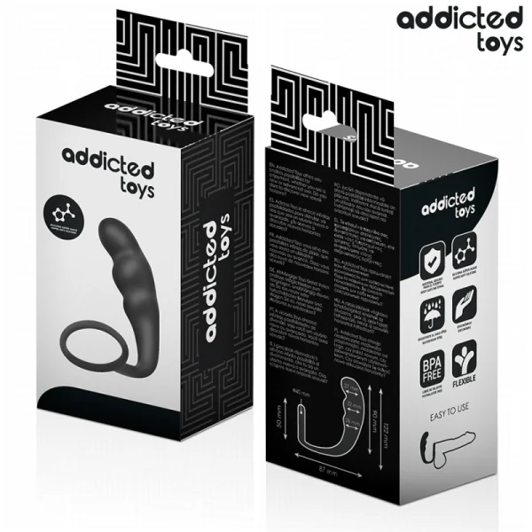 ANALPLUG MIT RING MODELL 4 VON ADDICTED TOYS