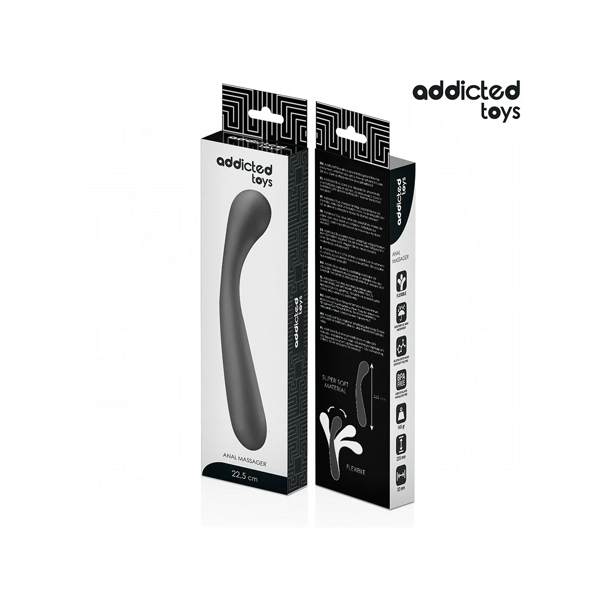 ANAL-MASSAGEGERÄT 22,5 CM VON ADDICTED TOYS