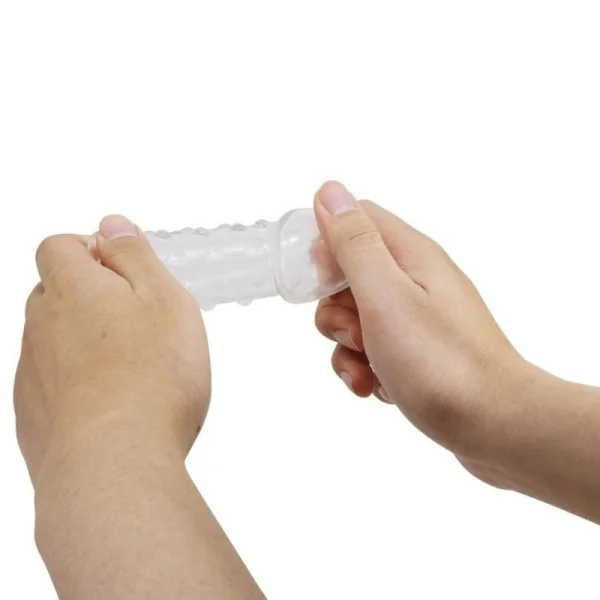 ENGE UND VOLUMINÖSE PENISHÜLLE TRANSPARENT VON PRETTY LOVE MALE