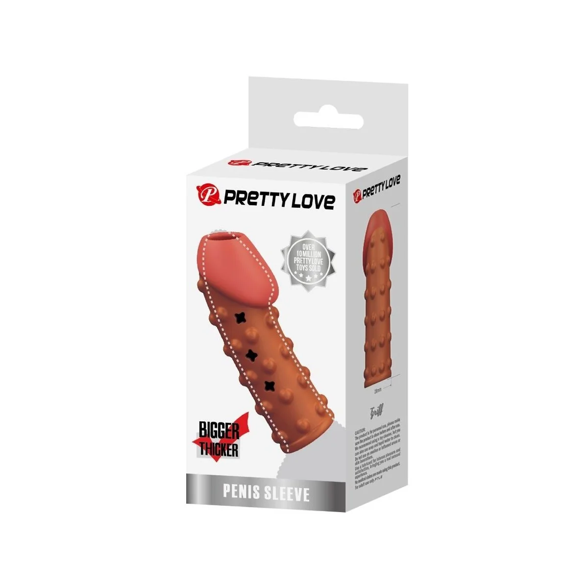 ENGE UND VOLUMINÖSE PENISHÜLLE NATURAL VON PRETTY LOVE MALE