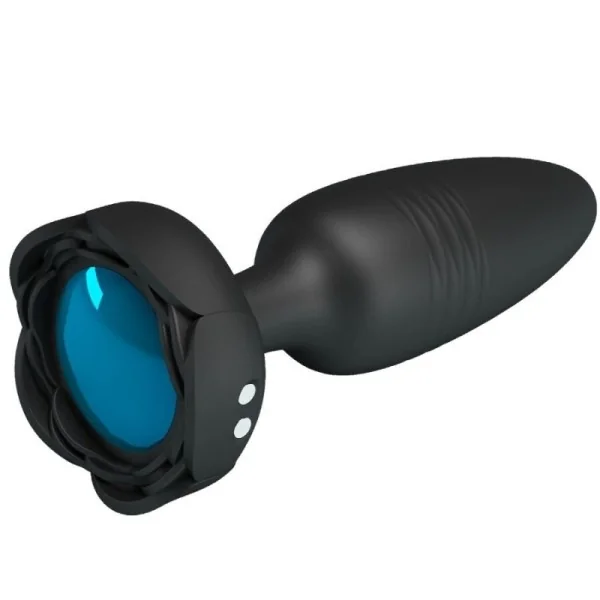 TARION ANAL PLUG MIT LED LICHT SCHWARZ 12,5 CM VON PRETTY LOVE