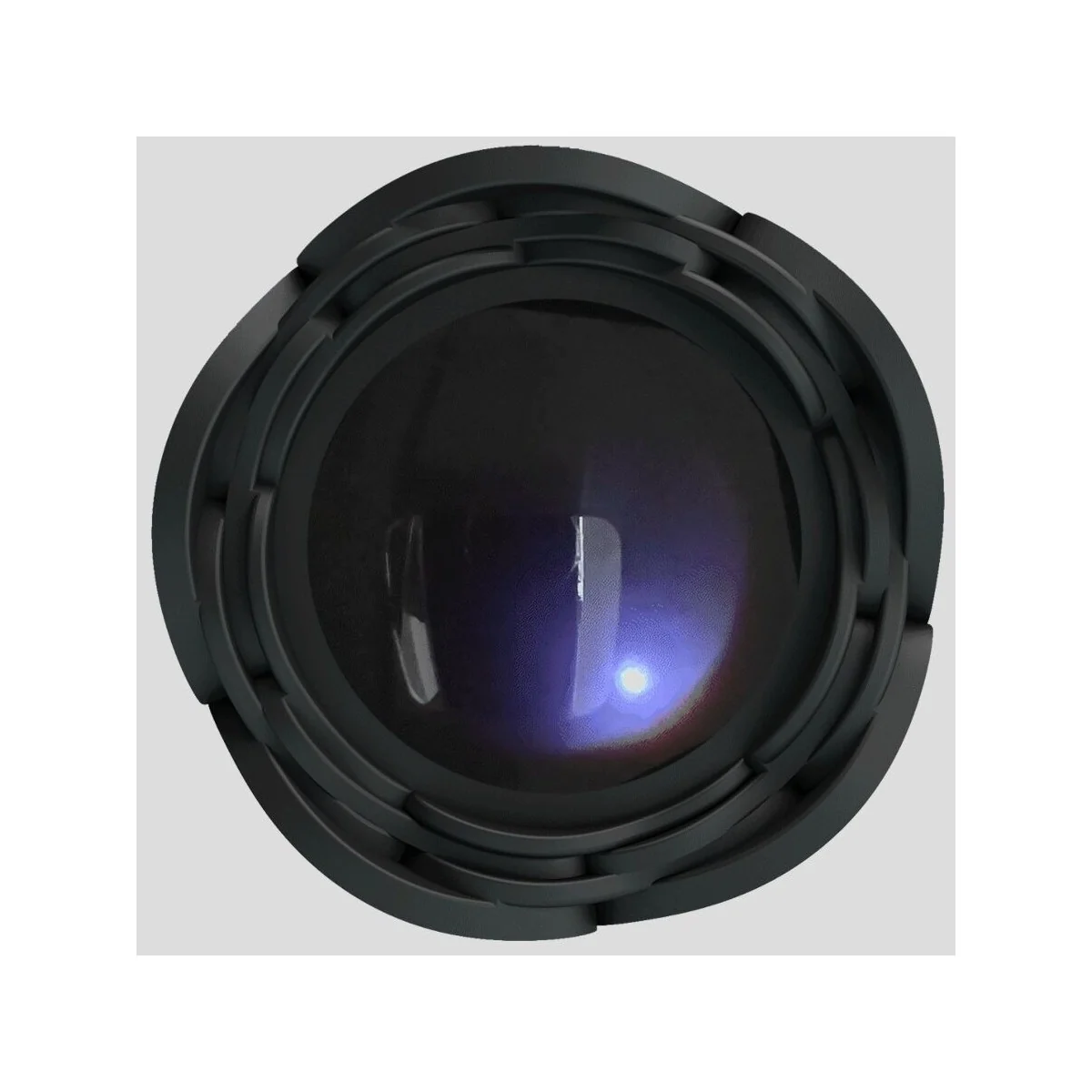 VARIAN ANAL PLUG MIT LED-LICHT SCHWARZ 10,8 CM VON PRETTY LOVE