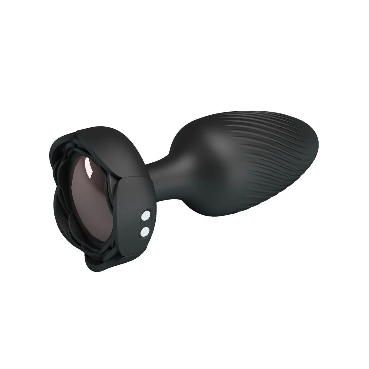 OSBORN ANAL PLUG MIT LED LICHT SCHWARZ 9,8 CM VON PRETTY LOVE