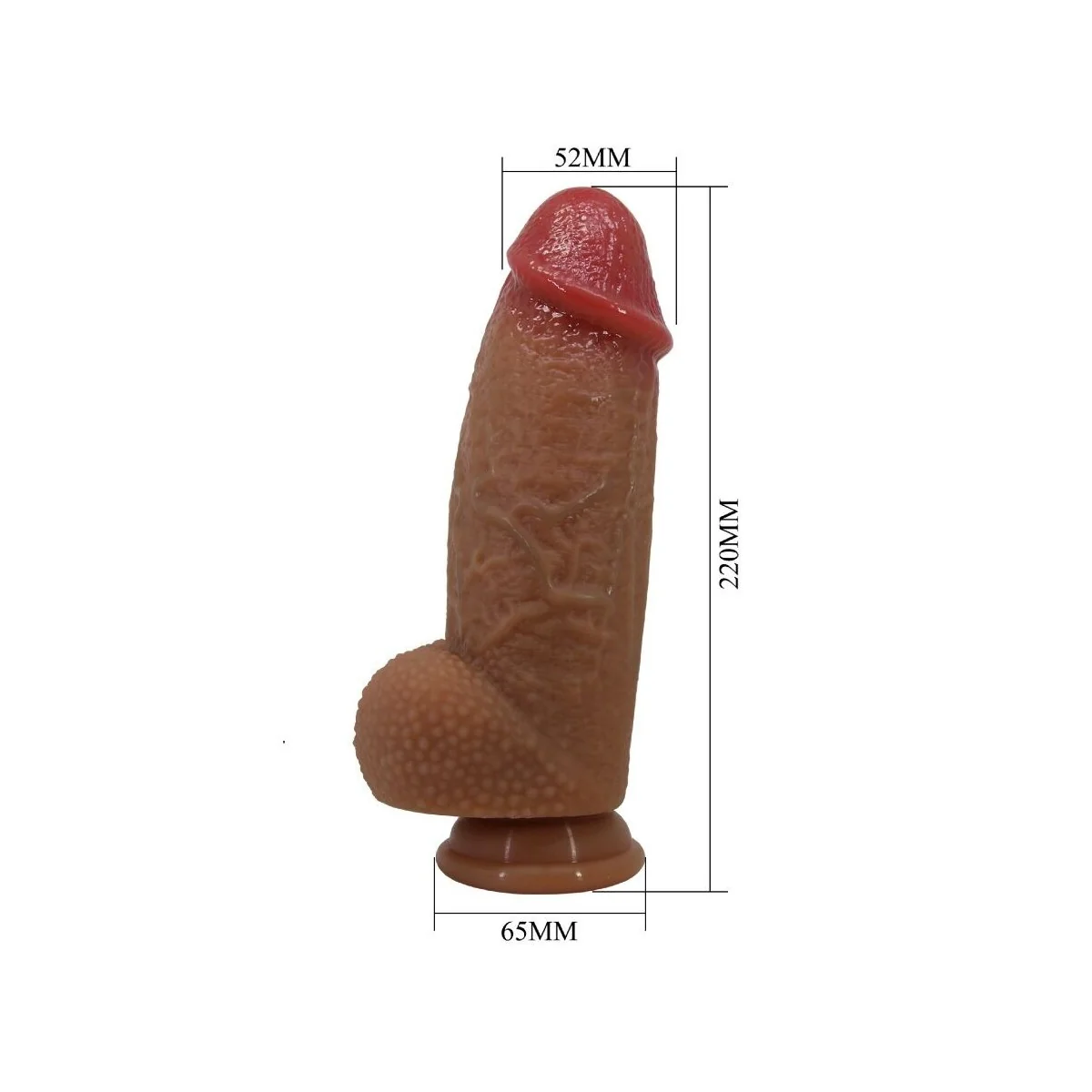 ACHILLE ULTRA REALISTISCHER DILDO 22 CM VON PRETTY LOVE HIGH GRADE