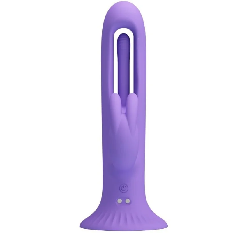 KILLMOULIS RABBIT VIBRATOR 12 VIBRATIONSMODI LILA VON PRETTY LOVE 2