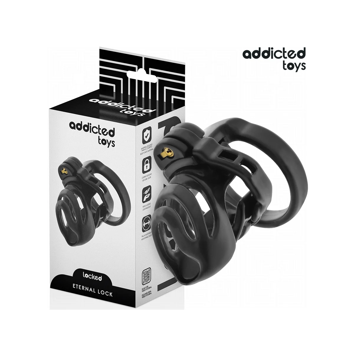 ETERNAL LOCK PENISKÄFIG 9 CM VON ADDICTED TOYS LOCKED