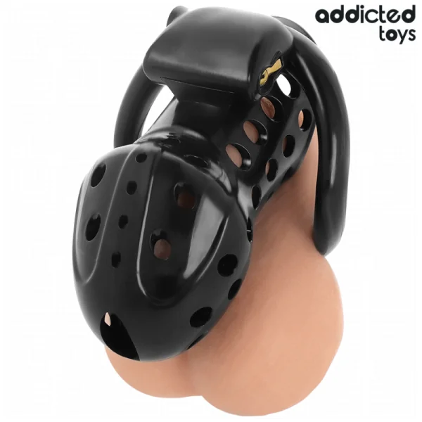 ANGEKETTETER HOHLPENISKÄFIG 10,5 CM VON ADDICTED TOYS LOCKED