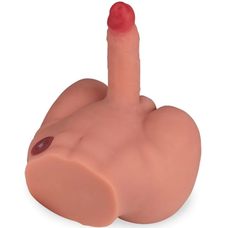 FREDERICO MASTURBATOR REALISTISCHER DILDO FRONTPOSITION MIT STOSSFUNKTION 15 CM VON XISE 2