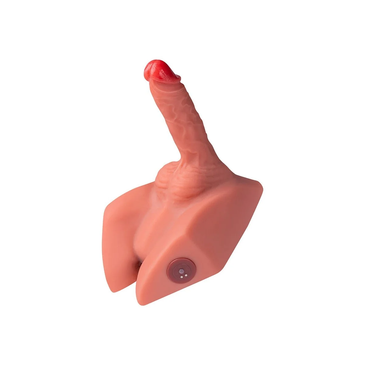 MICHAEL REALISTISCHER DILDO UND ANUSMASTURBATOR MIT STOSSFUNKTION, 15 CM VON XISE