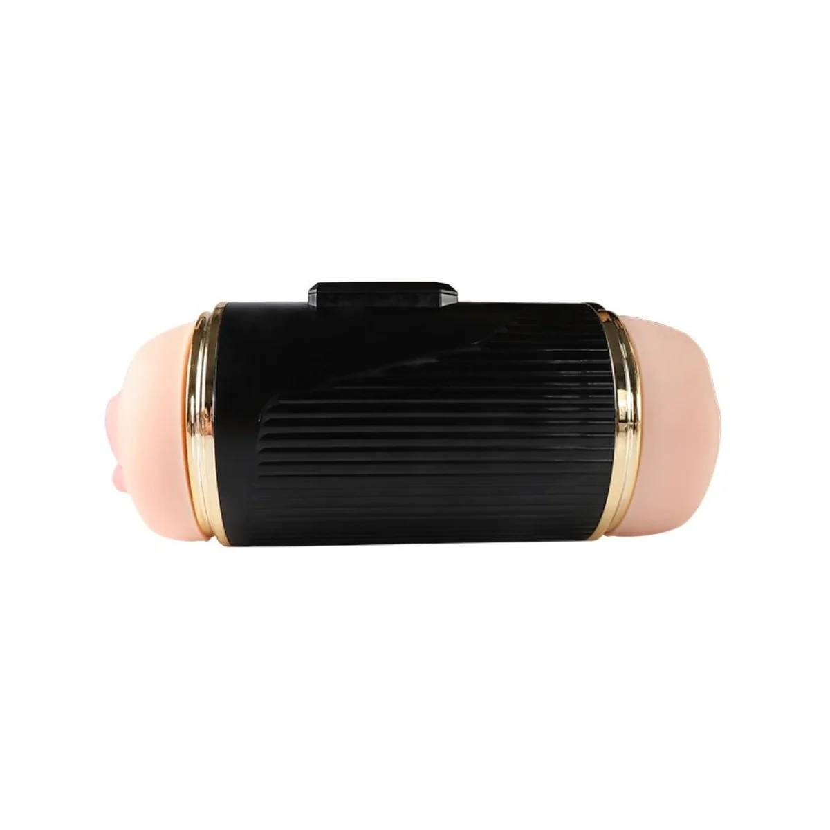 KAY DOPPELMASTURBATOR MIT DOPPELTER MUND- UND VAGINAVIBRATION VON SHEQU