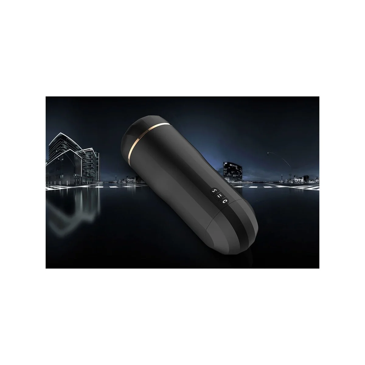 SNOW VAGINA MASTURBATOR MIT VIBRATION UND SAUG VON SHEQU