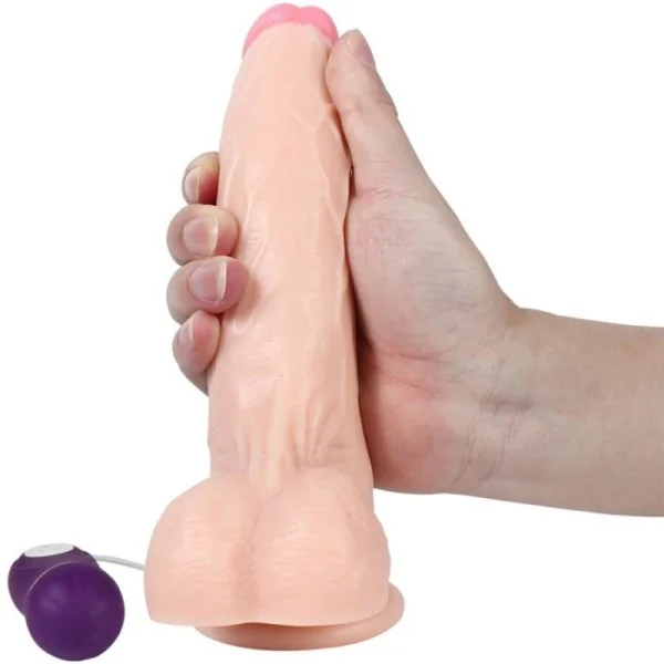 HOLY DRAGON VIBRATORDILDO MIT FERNBEDIENUNG 20,5 CM VON SHEQU