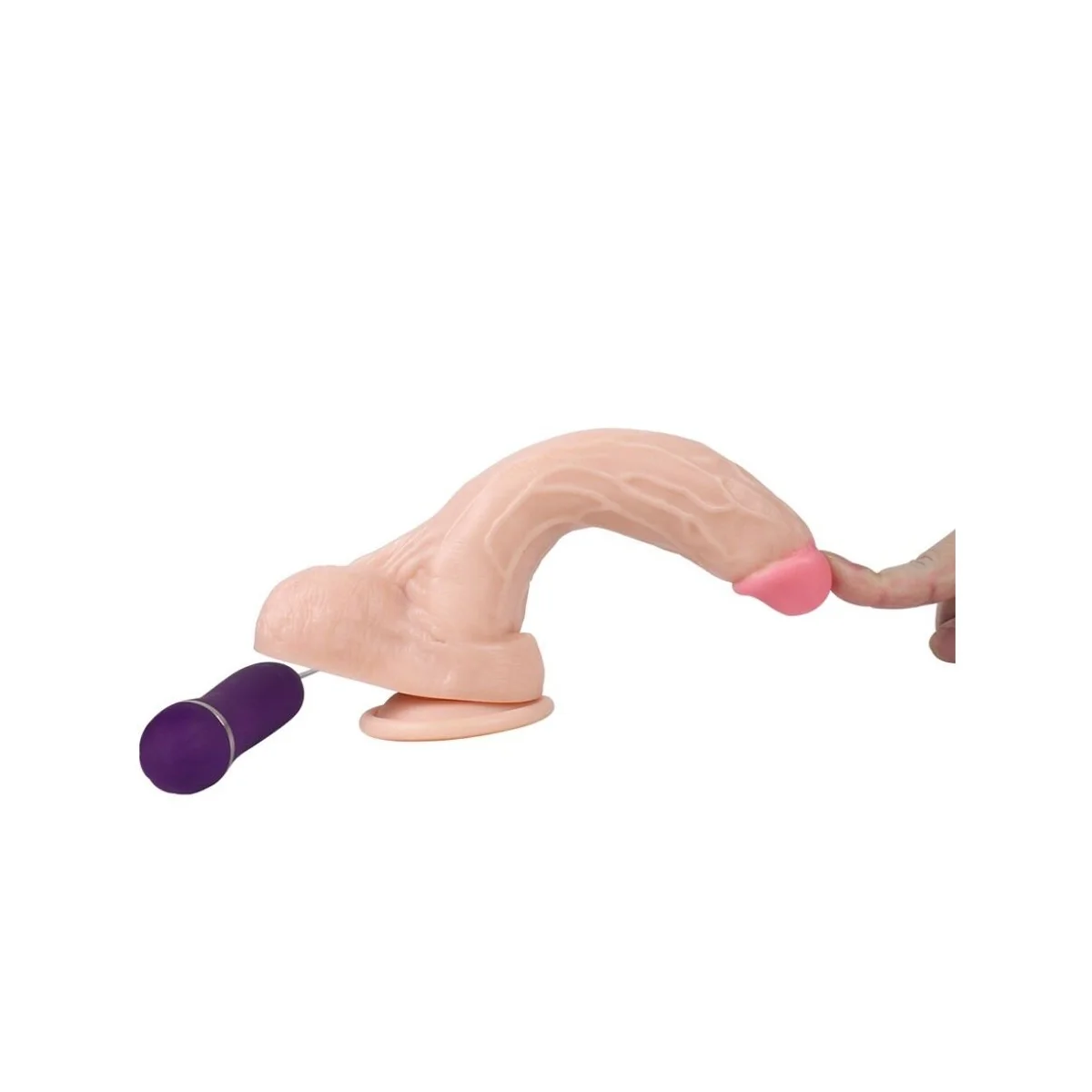 HOLY DRAGON VIBRATORDILDO MIT FERNBEDIENUNG 20,5 CM VON SHEQU