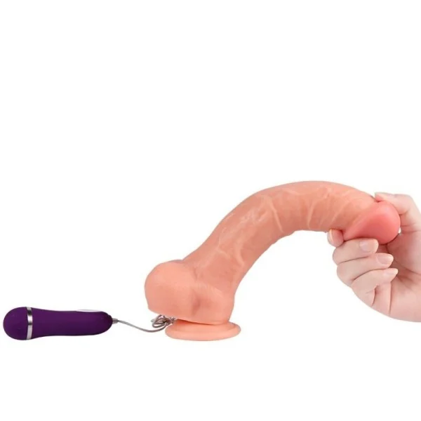 APOLO VIBRATORDILDO MIT FERNBEDIENUNG 24,5 CM VON SHEQU