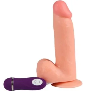 PHANTOM VIBRIERENDER DILDO MIT FERNBEDIENUNG 20 CM VON SHEQU