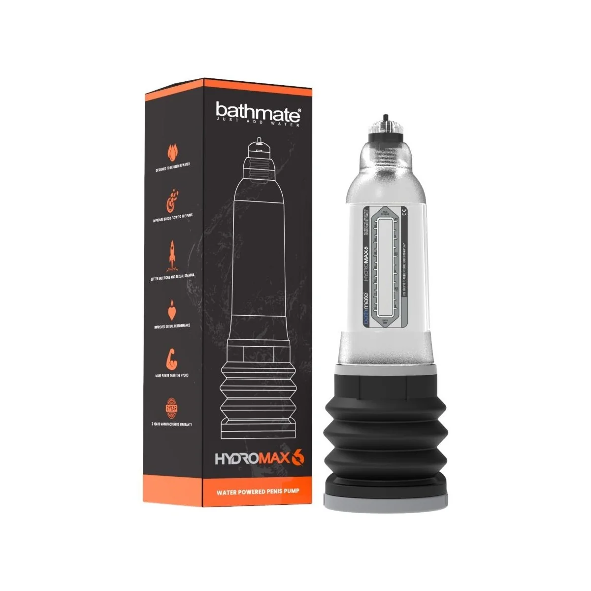 HYDROMAX 6 KLAR VON BATHMATE