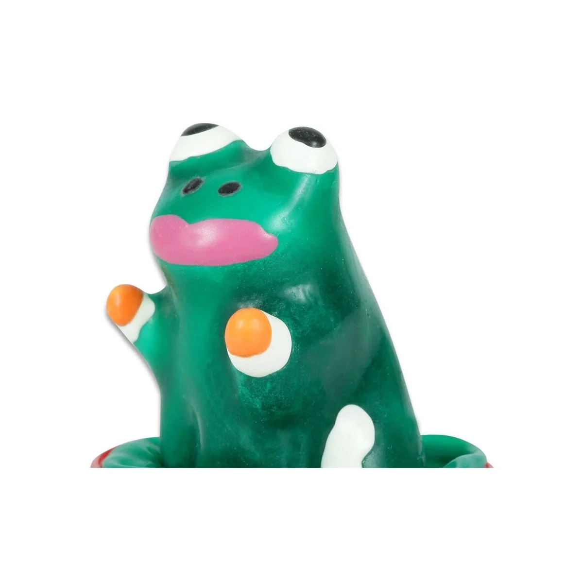 HANDBEMALTES KONDOM FROSCHMODELL 1 VON KONDOMERIE