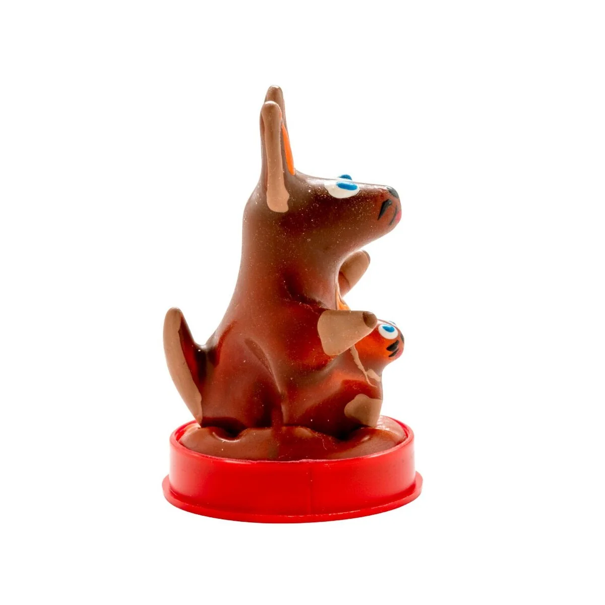 HANDBEMALTES KONDOM KÄNGURU MODELL 1 VON KONDOMERIE