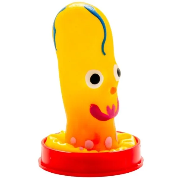 HANDBEMALTES KONDOM MUTTER VON KONDOMERIE