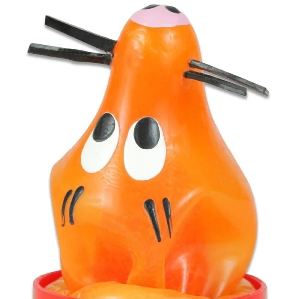 HANDBEMALTES KONDOM FOX GLUED VON KONDOMERIE