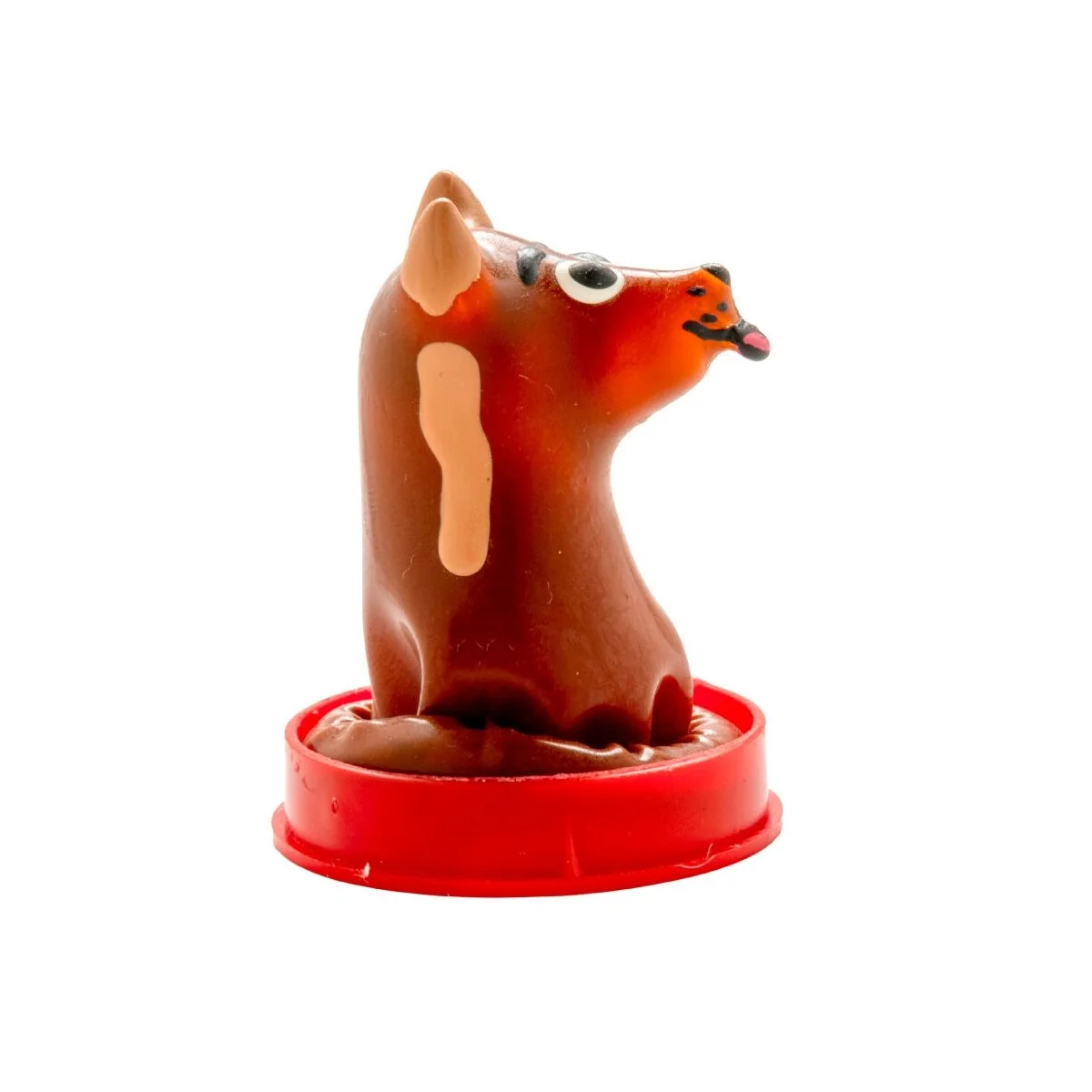 HANDBEMALTES KONDOM MIT HUND VON KONDOMERIE