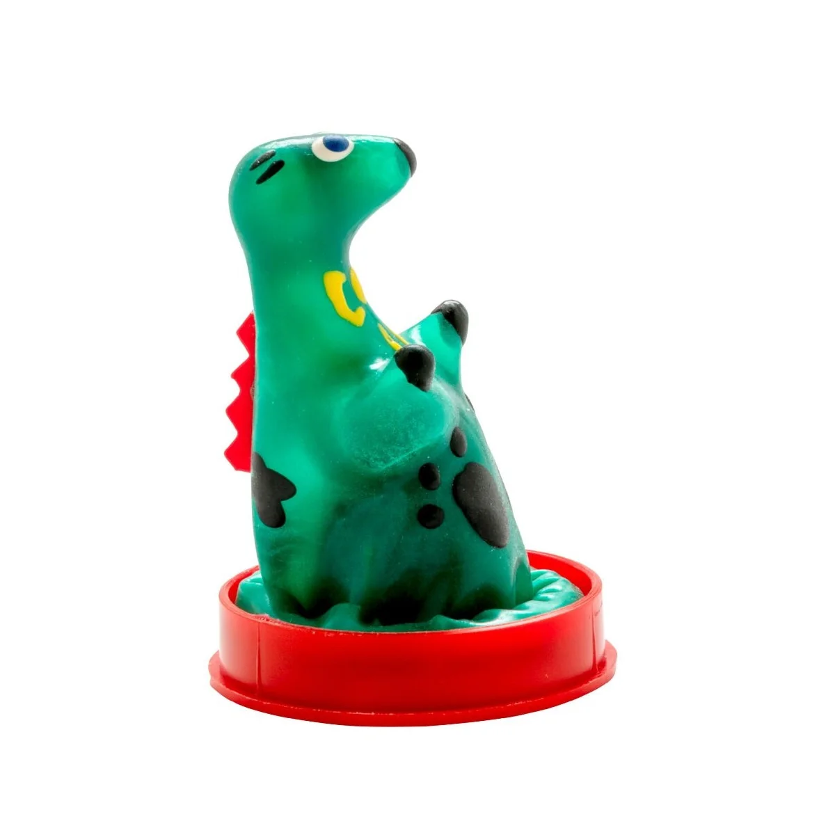 HANDBEMALTES KONDOM LOCH NESS MONSTER VON KONDOMERIE