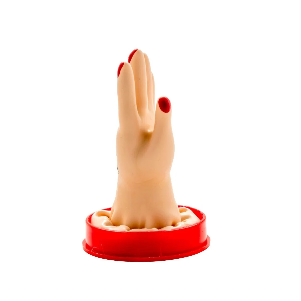 HANDBEMALTES KONDOM HANDMODELL 1 VON KONDOMERIE