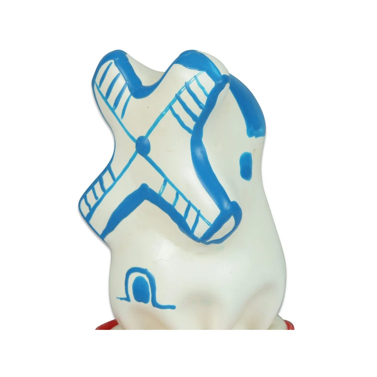 HANDBEMALTES KONDOM WINDMÜHLE VON KONDOMERIE