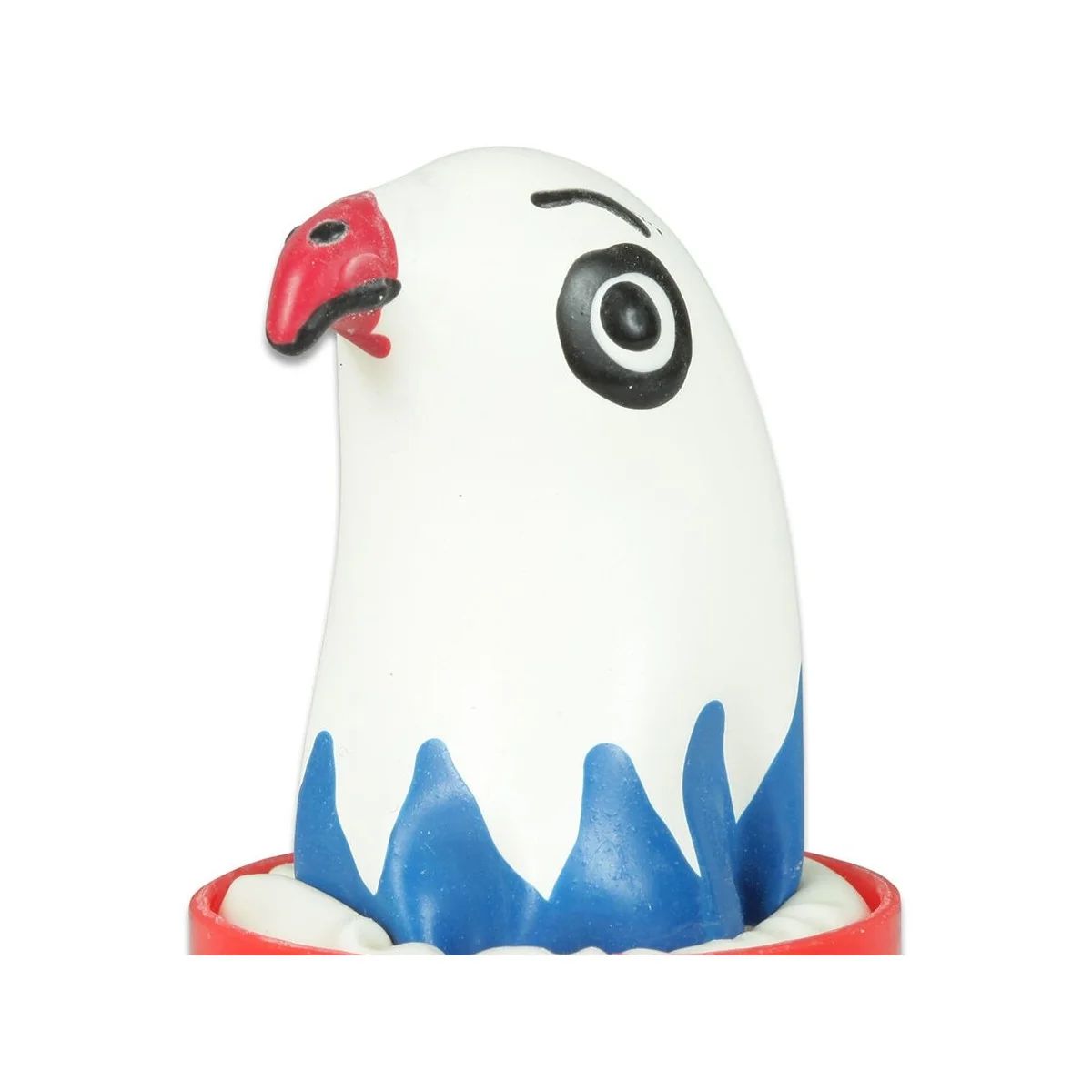 HANDBEMALTES KONDOM ADLER VON KONDOMERIE