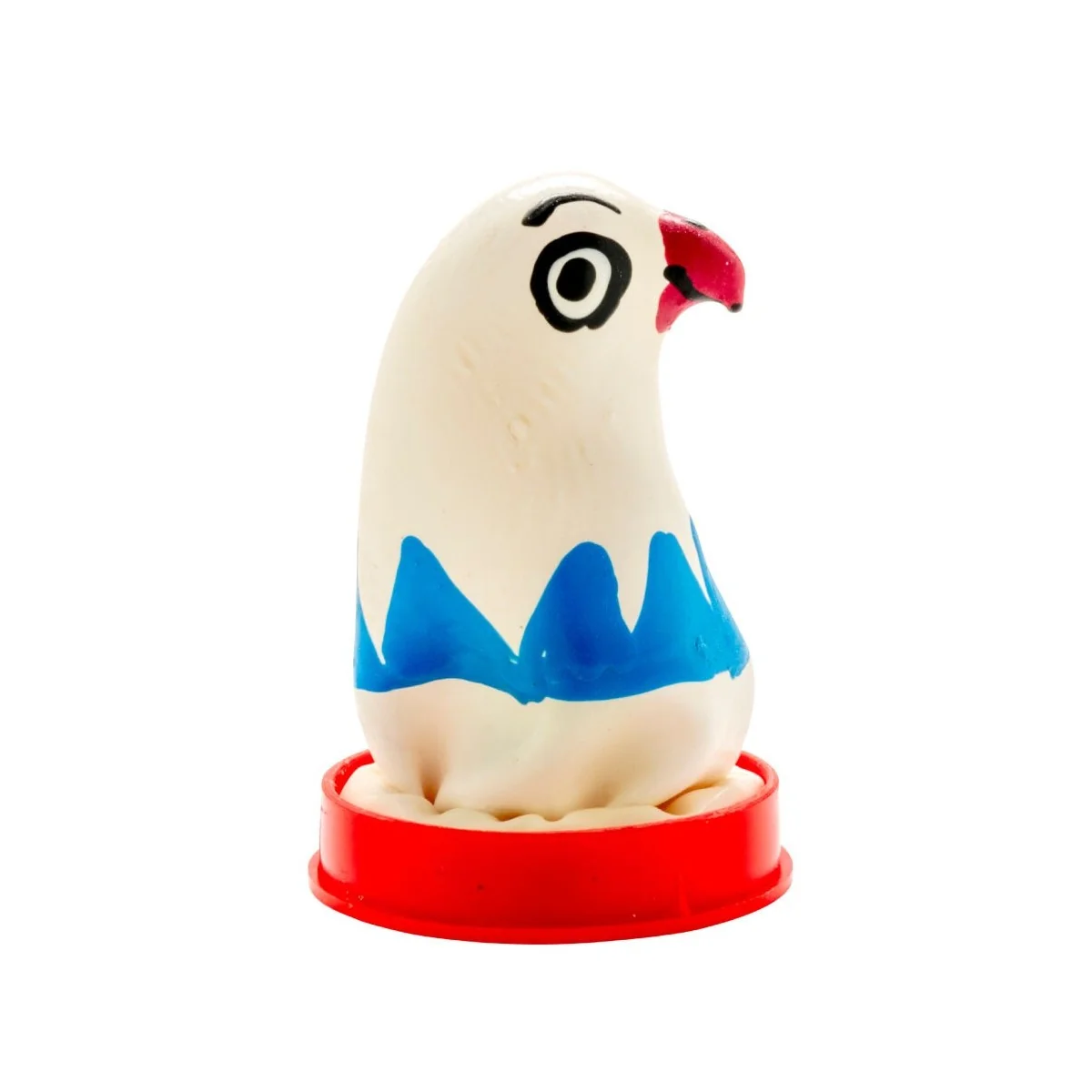 HANDBEMALTES KONDOM ADLER VON KONDOMERIE