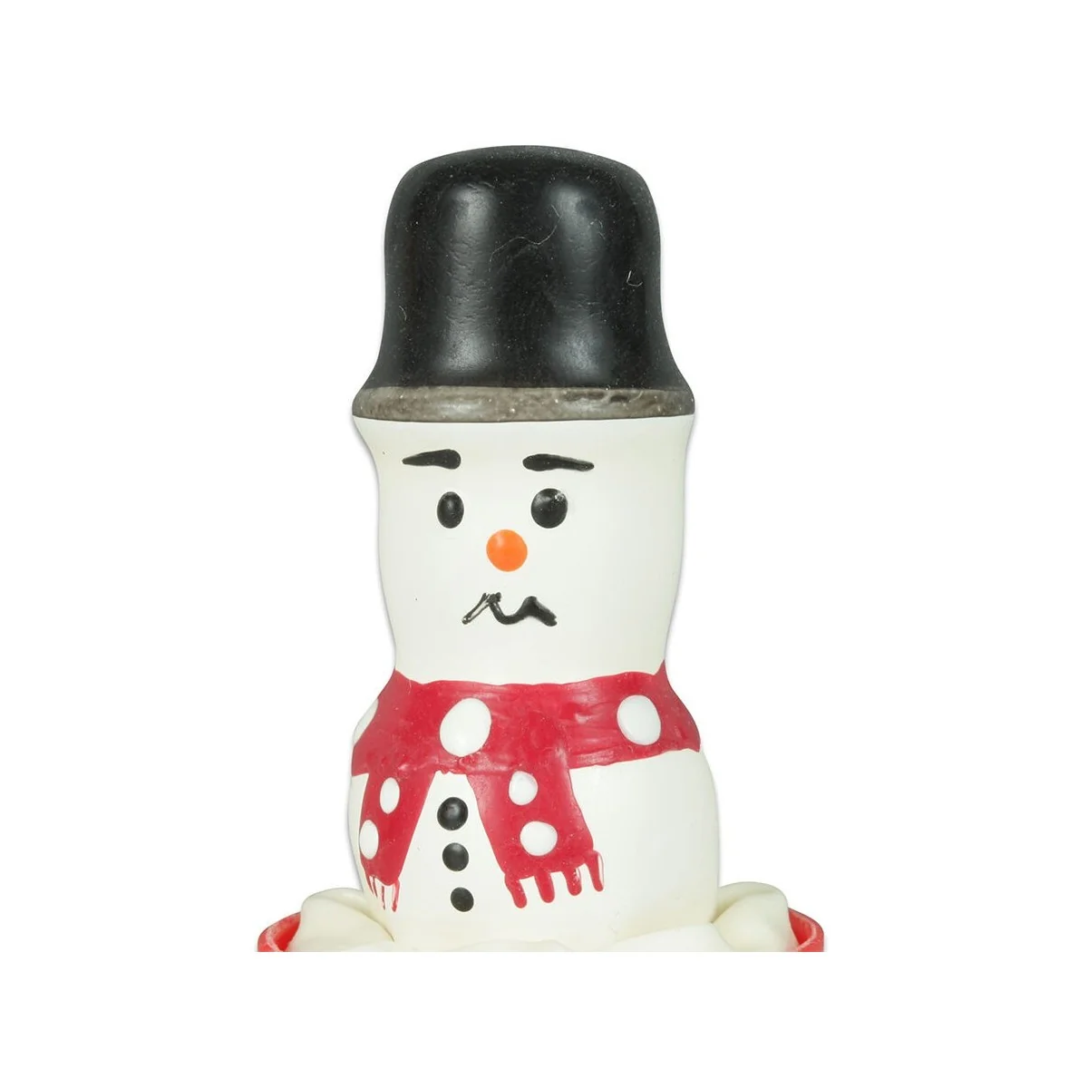 HANDBEMALTES KONDOM SCHNEEMANN VON KONDOMERIE