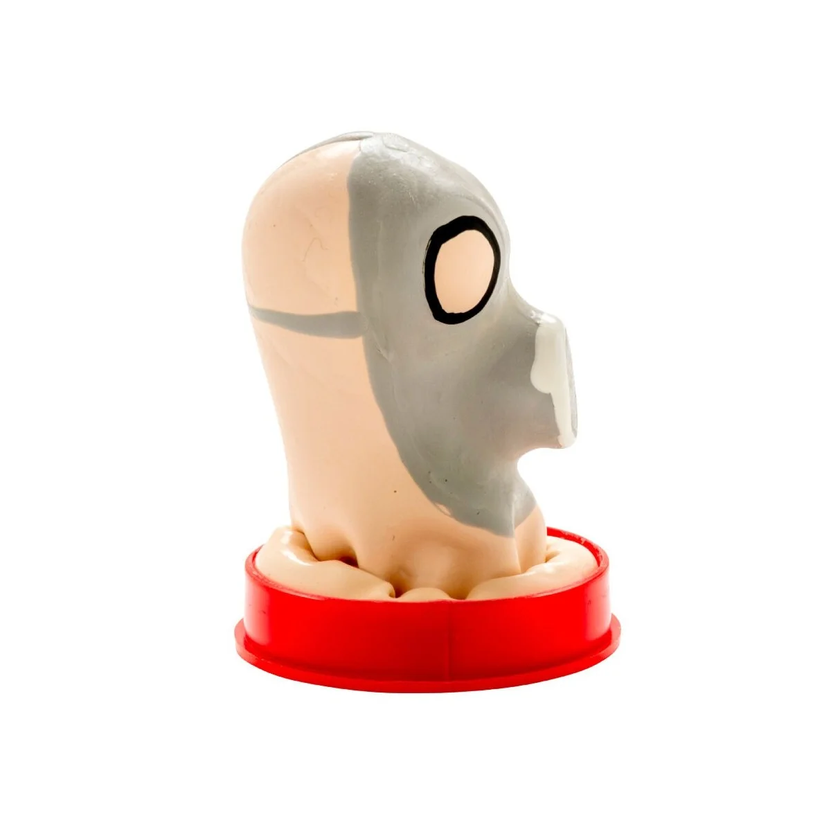 HANDBEMALTES KONDOMGASMASKE VON KONDOMERIE