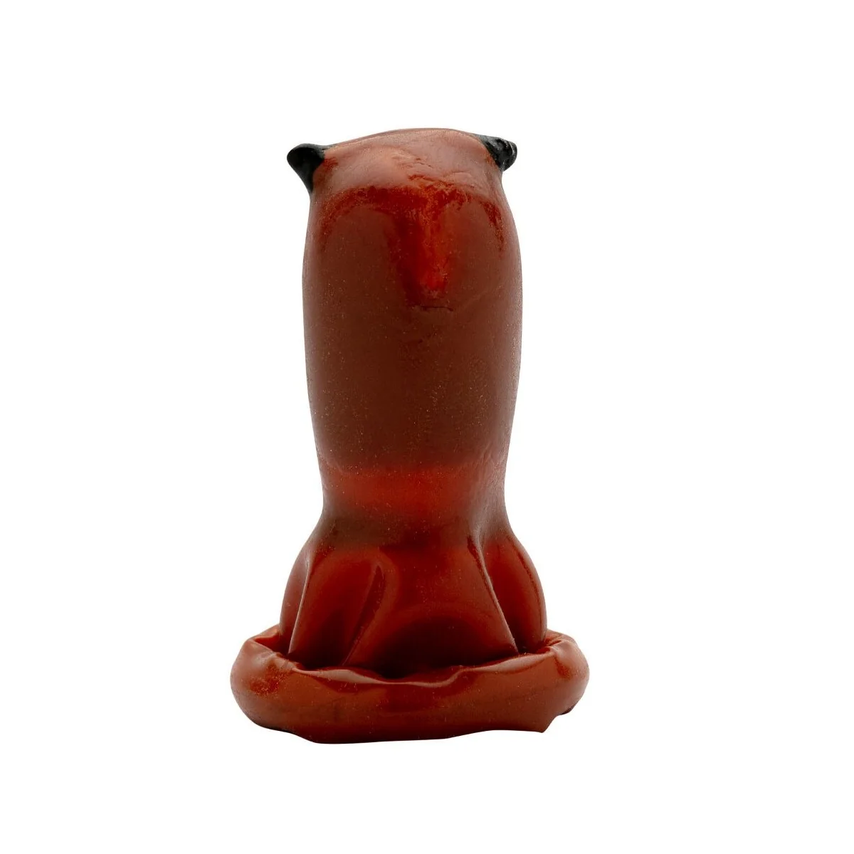 HANDBEMALTES KONDOM EULE VON KONDOMERIE