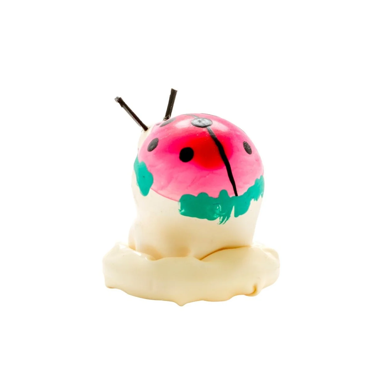 HANDBEMALTES KONDOM MARIENKÄFER MODELL 1 VON KONDOMERIE