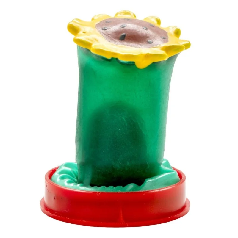 HANDBEMALTES KONDOM SONNENBLUME VON KONDOMERIE 2