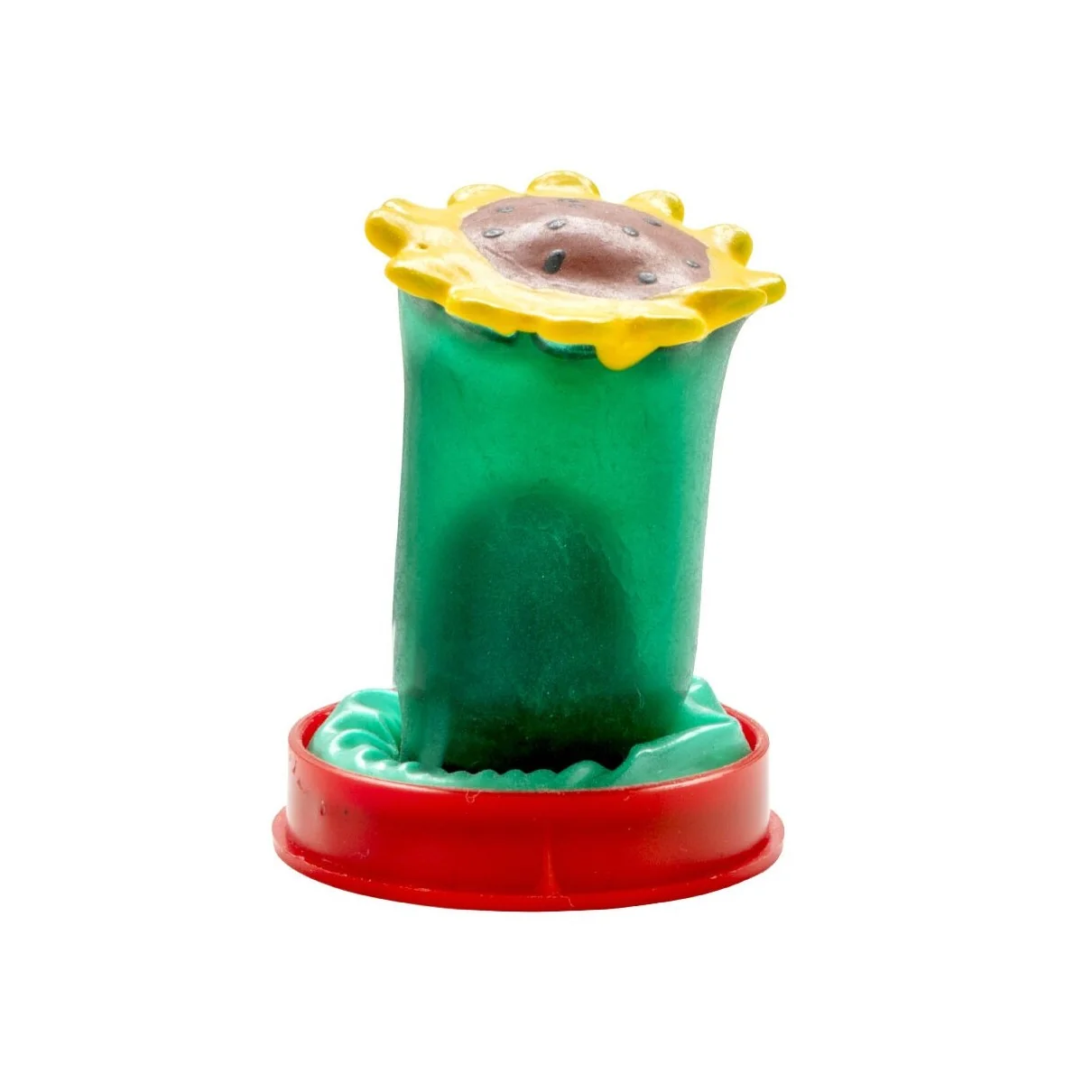 HANDBEMALTES KONDOM SONNENBLUME VON KONDOMERIE