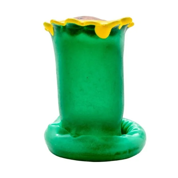 HANDBEMALTES KONDOM SONNENBLUME VON KONDOMERIE