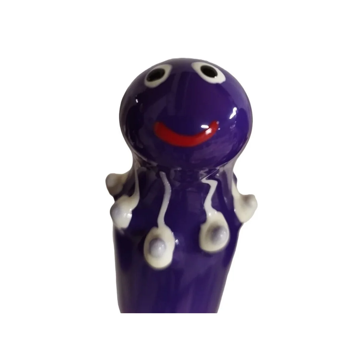 HANDBEMALTES KONDOM OCTOPUS LILA VON KONDOMERIE