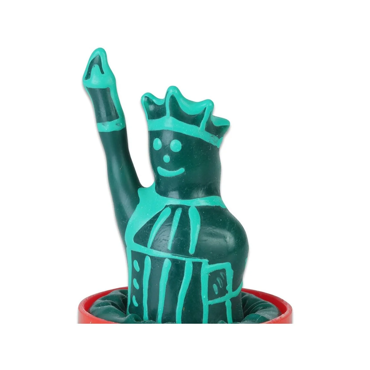 HANDBEMALTES KONDOM FREIHEITSSTATUE MODELL 1 VON KONDOMERIE