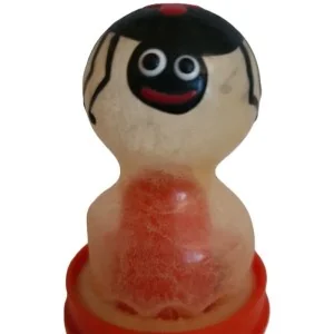 HANDBEMALTES KONDOM SPINNE VON KONDOMERIE