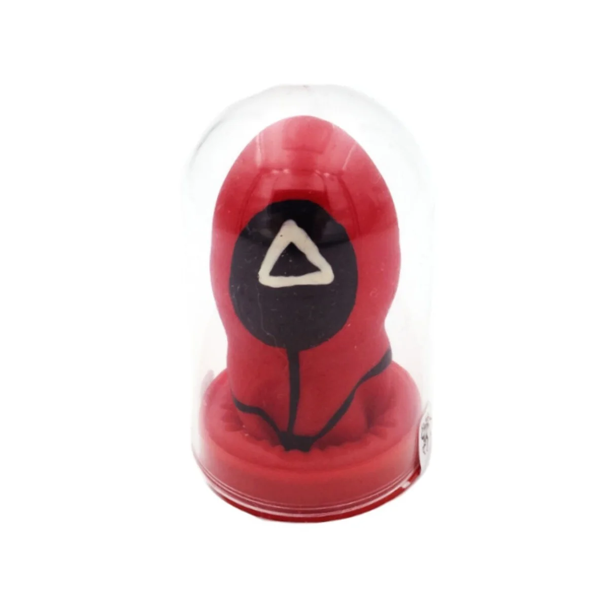 HANDBEMALTES KONDOM DREIECK VON KONDOMERIE