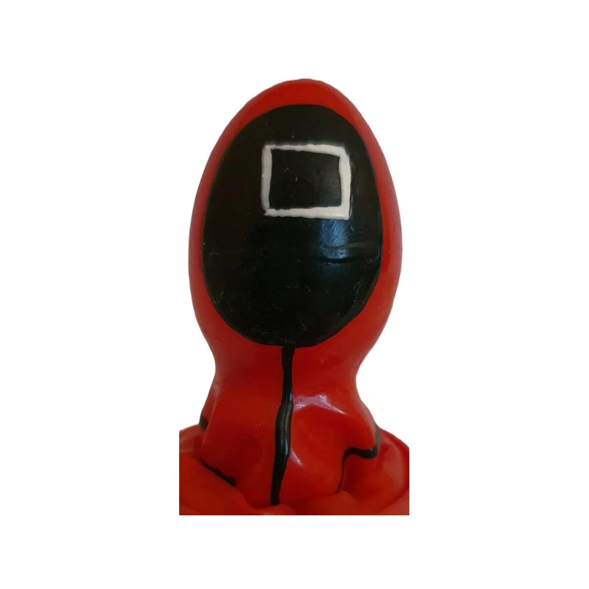 HANDBEMALTES KONDOM QUADRATISCH VON KONDOMERIE