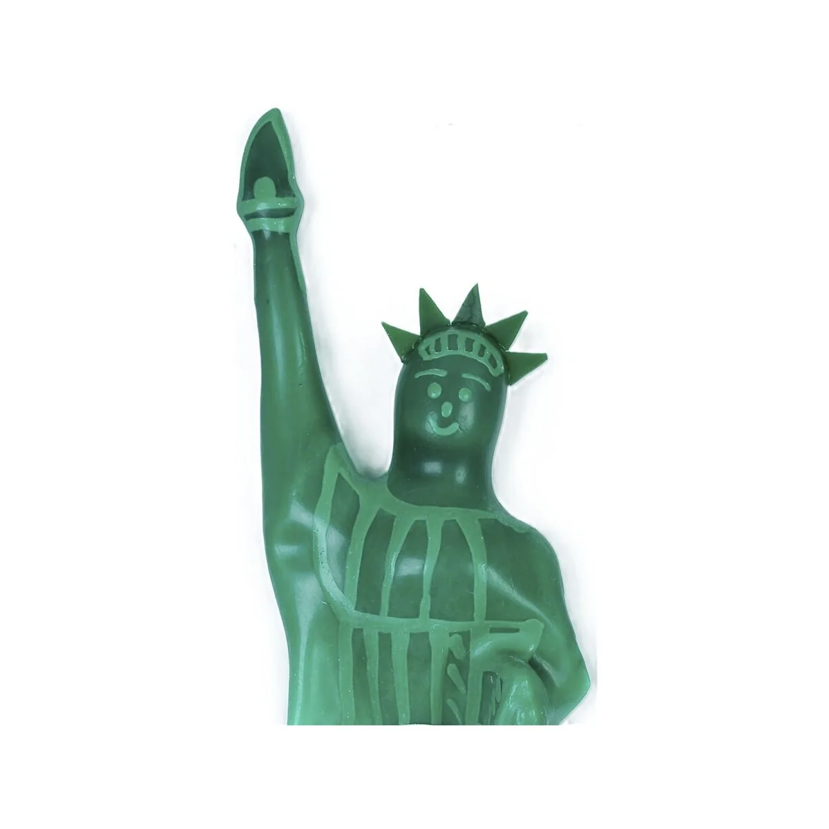 HANDBEMALTES KONDOM FREIHEITSSTATUE MODELL XL VON KONDOMERIE