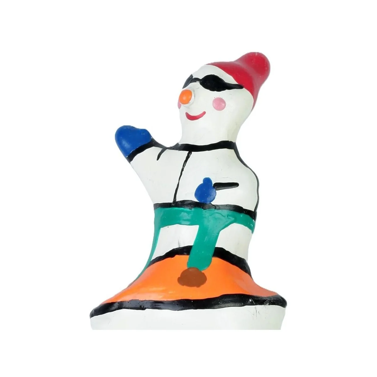 HANDBEMALTES KONDOM SNOWBOARDER XL VON KONDOMERIE