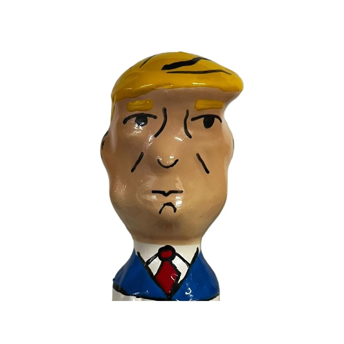 HANDBEMALTES KONDOM GRUMPY TRUMP XL VON KONDOMERIE